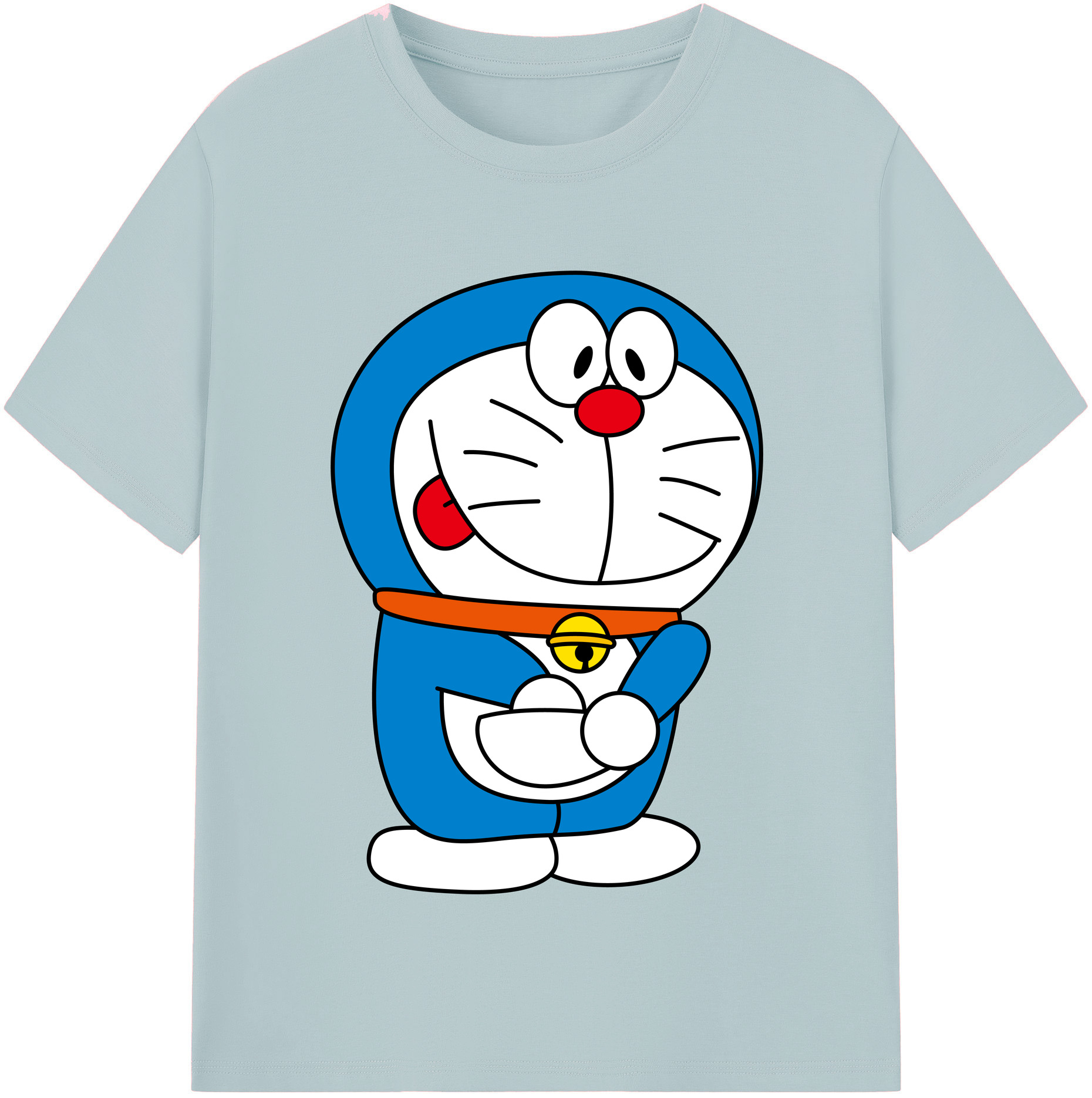 （画像用） ドラえもん Doraemon 綿100％半袖Tシャツ（フロントプリント）